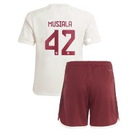 Bayern Munich Jamal Musiala #42 Tredjeställ Barn 2023-24 Korta ärmar (+ Korta byxor)
